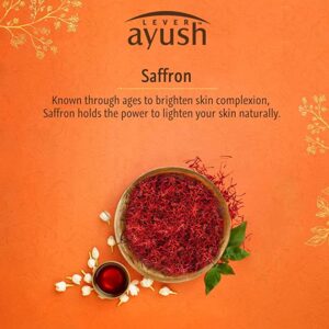 Lever Ayush Natural Fairness Saffron Soap 100g