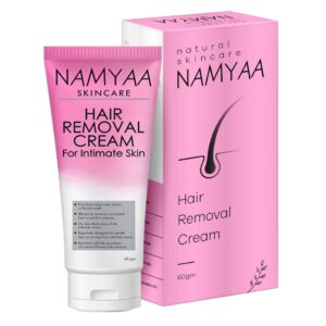 Namyaa Hair Removal Cream for Intimate Skin women 60g with After Wax Soothing Serum with Vitamin C 30g