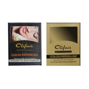 Olifair Charcoal Soap and Olifair Ultra Gold Whitening  Soap