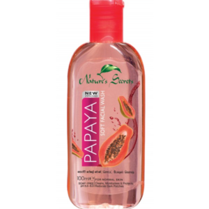 Natures’s Secrets Papaya Soft Facial Wash 100ml