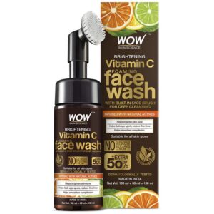 WOW Skin Science Brightening Vitamin C Foaming Face Wash 150ml