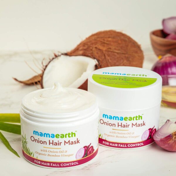 Mamaearth Onion Hair Mask  200ml - Image 2