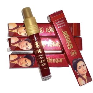 Shingar Bindi Liquid Kumkum, Deep Red pack of 1