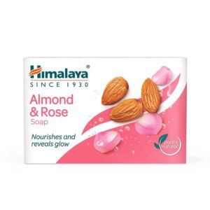 Himalaya Moisturizing Almond and Rose Soap 125g