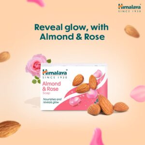 Himalaya Moisturizing Almond and Rose Soap 125g