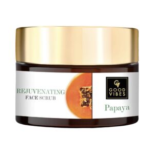 Good Vibes Papaya Rejuvenating Face Scrub 100 g