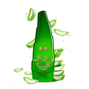 WOW Skin Science 99% Pure Aloe Vera Gel for Face, Skin & Hair – 150ml