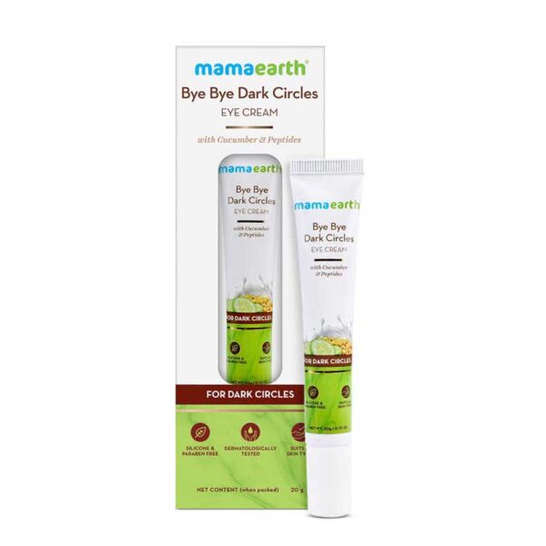 Mamaearth Bye Bye Dark Circle Eye Cream 20ml