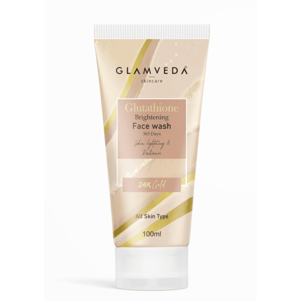 Glamveda Glutathione 24k Gold Face Wash 100 ml