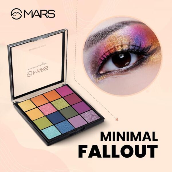 MARS 16-Color Eyeshadow Palette (Shade-03) - Image 3