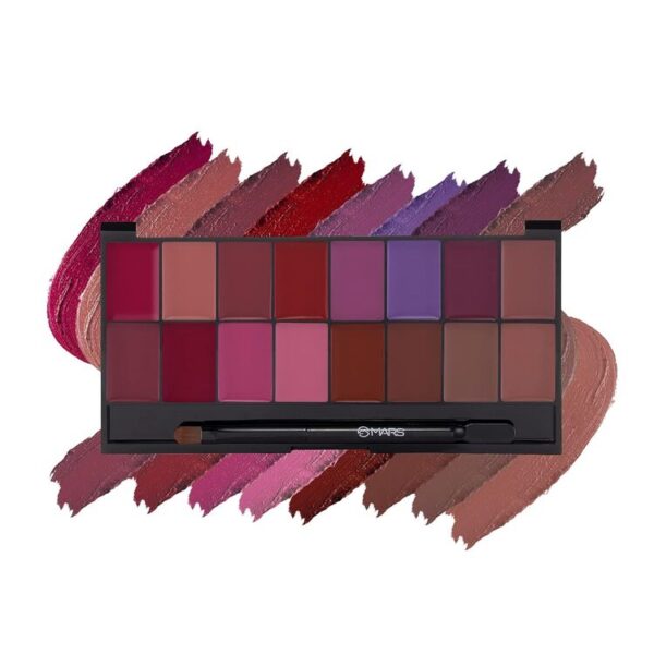 MARS Infinity Lip Palette Matte | 16 Colors (02-Multicolor)