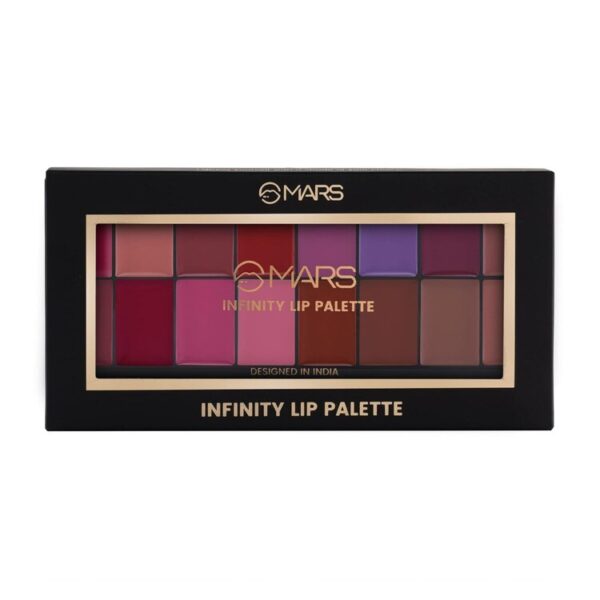 MARS Infinity Lip Palette Matte | 16 Colors (02-Multicolor) - Image 4